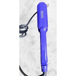 MBHAIR Hair Crimper Flat Iron Multi Plate Waver Digital Purple